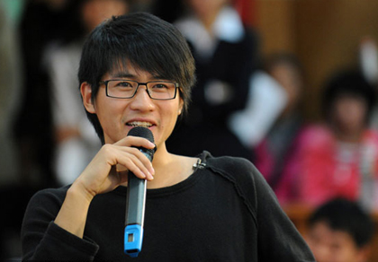 Nhà văn trẻ Hàn Hàn. Ảnh: Cpf