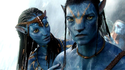 Hai nhân vật chính trong phim "Avatar". Ảnh: Century Fox.