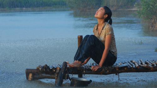 Lan Ngọc (vai Nương) - giải Cánh diều vàng nữ diễn viên chính xuất sắc - trong phim Cánh đồng bất tận