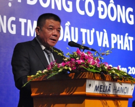 Ông Trần Bắc Hà - Chủ tịch Hội đồng quản trị Ngân hàng BIDV. Ảnh: Nhật Minh