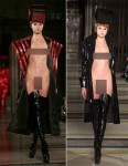 Người mẫu phơi mình trần tại Tuần Thời trang London