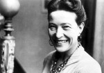 Simone de Beauvoir - tác giả nổi tiếng của văn chương nữ quyền ở Pháp.