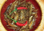 Cá lòng tong kho quẹt