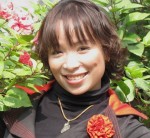Nhà thơ, nhà báo Trần Hoàng Thiên Kim.