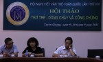 Hội thảo ‘Thơ trẻ - dòng chảy và công chúng’