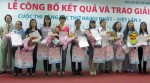 Các tác giả đoạt giải tại lễ công bố và trao giải cuộc thi thơ haiku Nhật - Việt lần 3