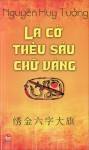 Lá cờ thêu sáu chữ vàng