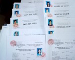 Làm giả hồ sơ xin việc vào khu công nghiệp