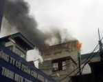 Cháy nhà 7 tầng cạnh 'chợ Giời' của Hà Nội