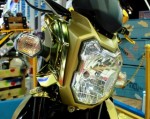 Xe độ Honda Zoomer X 'vàng óng'