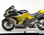 Siêu môtô Kawasaki ZX-14R mạ vàng 24K