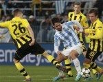 Malaga 0-0 Dortmund, chia đôi cơn mơ