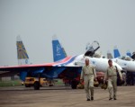 Phi đội tiêm kích Su-27 của Nga tại Nội Bài