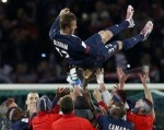 Beckham không có tên trong trận cuối cùng của PSG