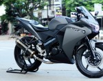 Honda CBR150 bí ẩn với xám Commander