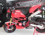Honda MSX125 biến thành Ducati Monster