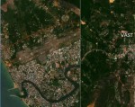 Một số bức ảnh vệ tinh viễn thám đầu tiên Việt Nam chụp lại