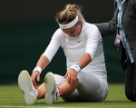 Azarenka và người hùng Darcis bỏ dở Wimbledon