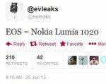 Điện thoại 41 'chấm' của Nokia có tên Lumia 1020