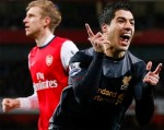 Real và Arsenal đấu giá mua Luis Suarez