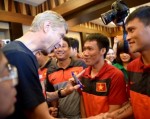 Công Vinh và Tấn Tài đều không hâm mộ Arsenal