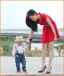 Thanh Thảo khoe ảnh dễ thương của con trai nuôi
