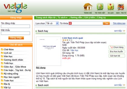 Thư viện điện tử Sách Việt.