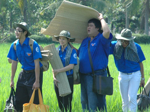 Cảnh trong phim Những ngày hè xanh