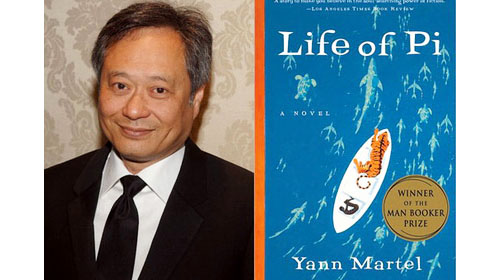 Đạo diễn Lý An và bìa cuốn Life of Pi