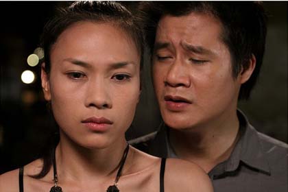 Quang Dũng và Mỹ Tâm trong phim Cho một tình yêu. Phim đang phát sóng trên VTV3 lúc 21g10 thứ năm, thứ sáu hằng tuần - Ảnh: BHD