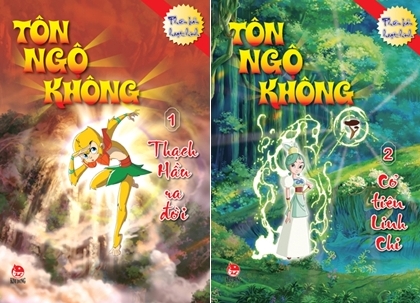 Bìa truyện tranh “Tôn Ngộ Không”.