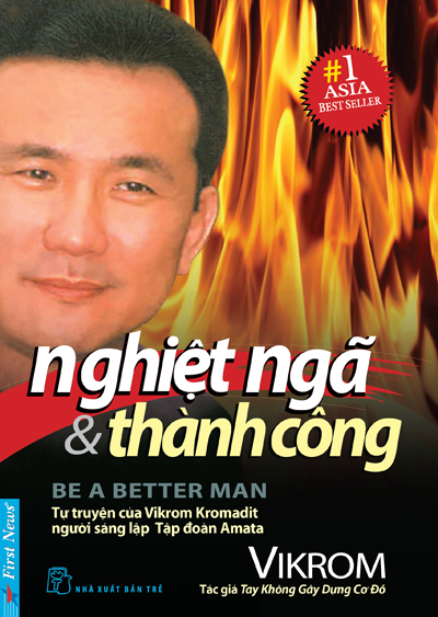 Bìa tự truyện mới của tỷ phú Thái Lan.