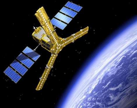 Hình minh họa một vệ tinh trong hệ thống định vị toàn cầu Beidou của Trung Quốc. Ảnh: china.org.cn.